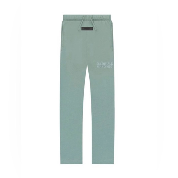 Essentials Fear of God Green Sweatpants